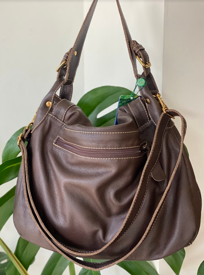 Bolsa Zoe | Em couro legítimo premium