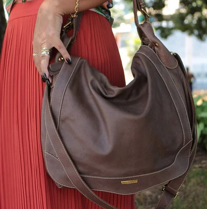 Bolsa Zoe | Em couro legítimo premium