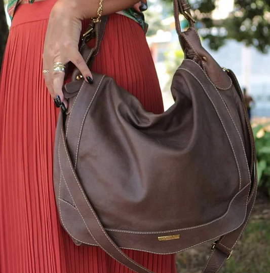 Bolsa Zoe | Em couro legítimo premium