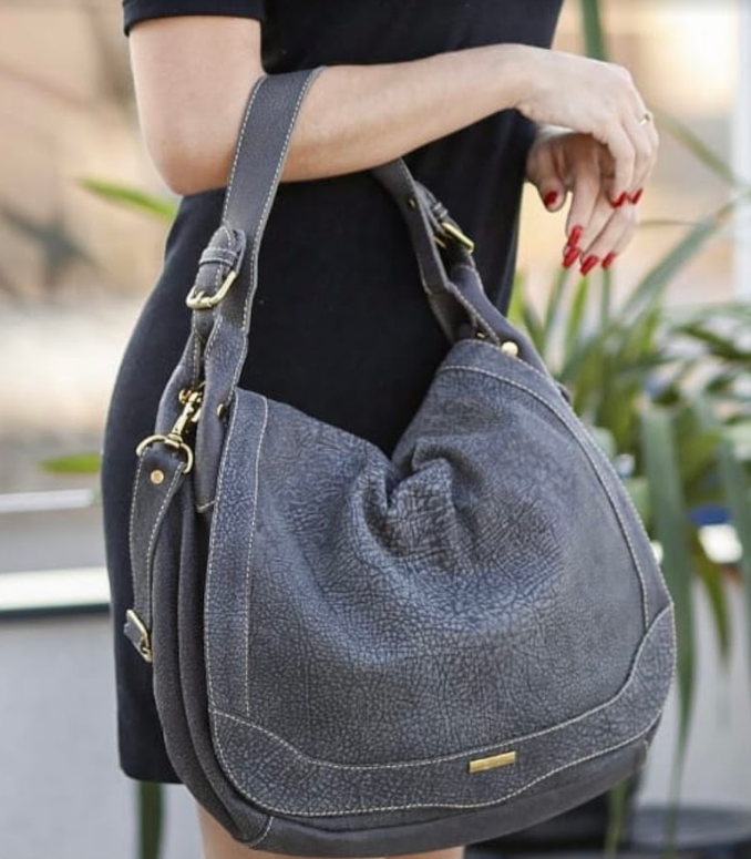 Bolsa Zoe | Em couro legítimo premium
