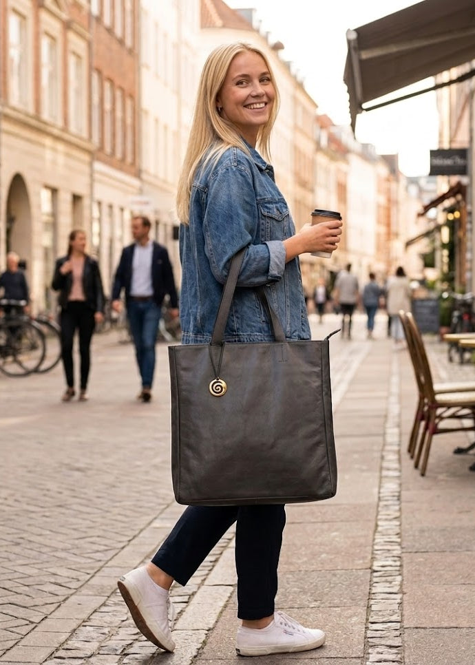 Bolsa Sarah | Em couro legítimo premium
