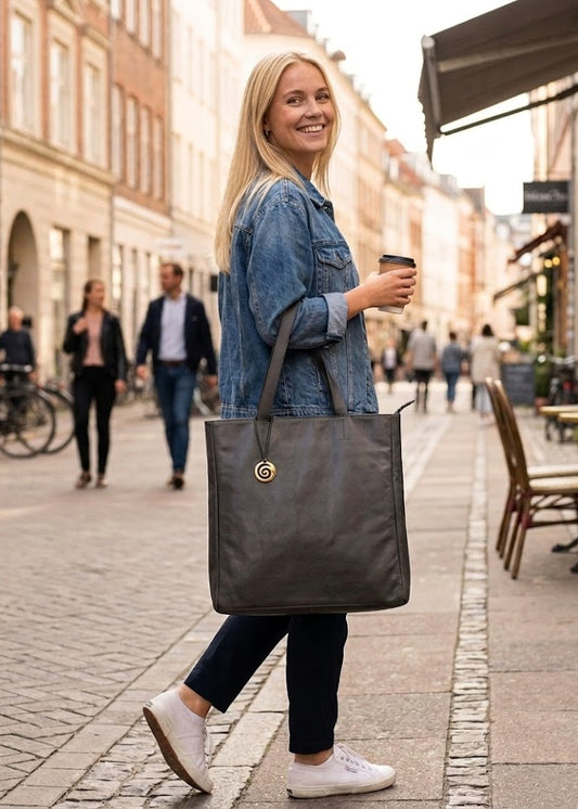 Bolsa Sarah | Em couro legítimo premium