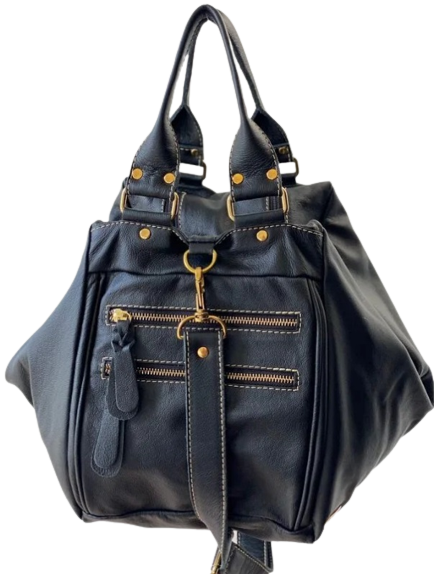 Bolsa Megan |  | Em couro legítimo premium