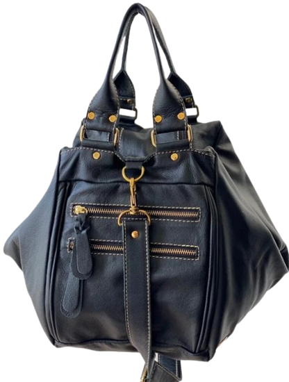 Bolsa Megan |  | Em couro legítimo premium