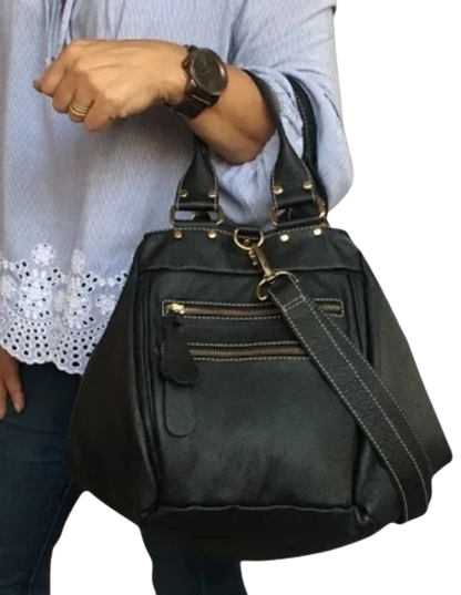 Bolsa Megan |  | Em couro legítimo premium