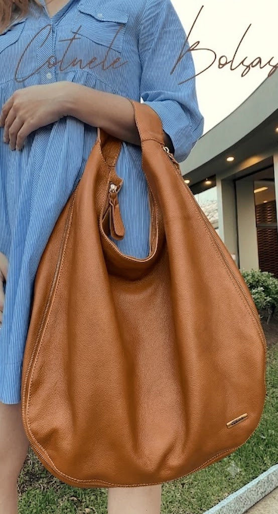 Bolsa Carine | Em couro legítimo premium