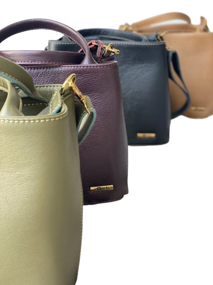 Bolsa Emma | Em couro legítimo premium