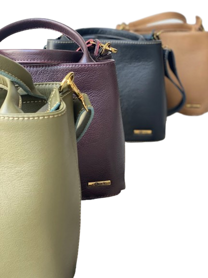 Bolsa Emma | Em couro legítimo premium