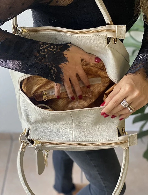 Bolsa Isis | Em couro legítimo premium