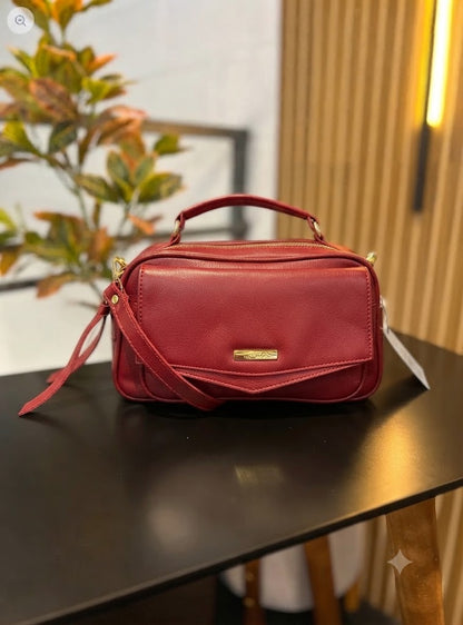 Bolsa Helena | Em couro legítimo premium