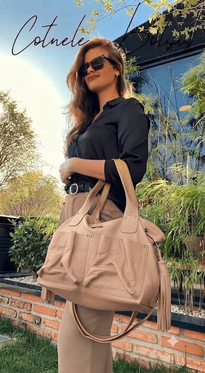 Bolsa Lavínia | Em couro legítimo premium