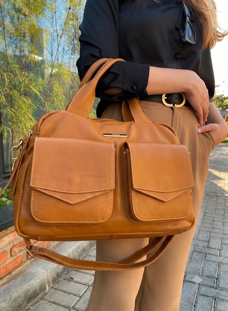 Bolsa Eva | Em couro legítimo premium