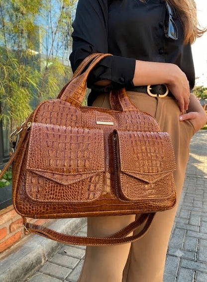 Bolsa Eva | Em couro legítimo premium