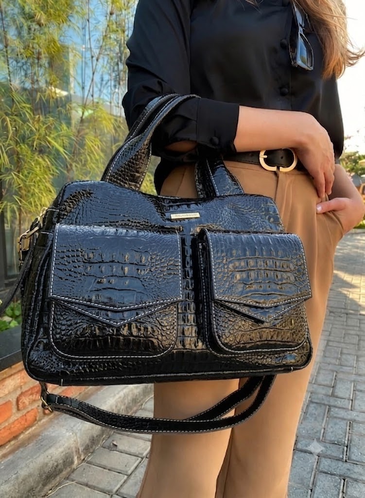 Bolsa Eva | Em couro legítimo premium