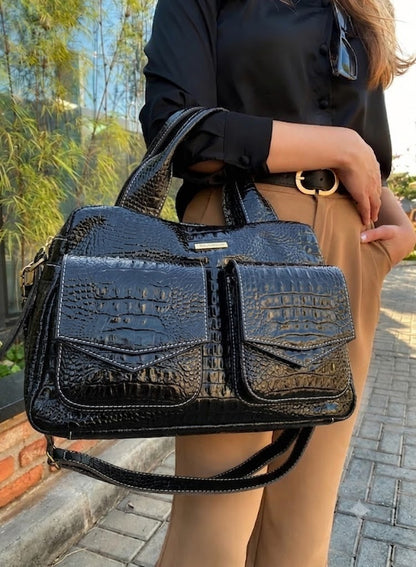 Bolsa Eva | Em couro legítimo premium
