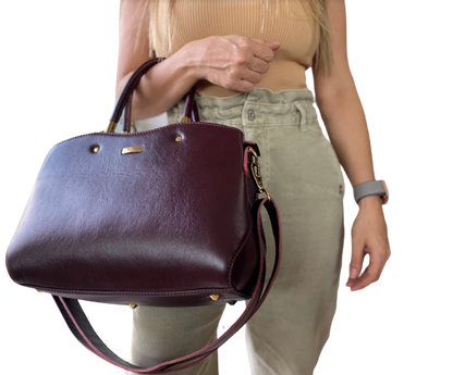 Bolsa Denise | Em couro legítimo premium