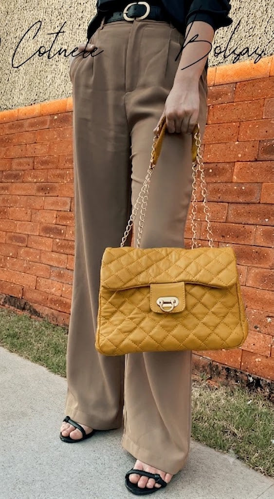 Bolsa Laís | Em couro legítimo premium