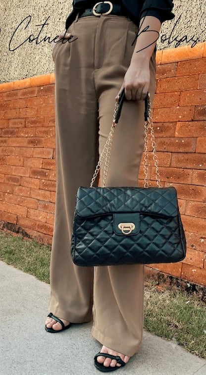 Bolsa Laís | Em couro legítimo premium