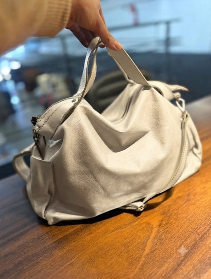 Bolsa Eveline | Em couro legítimo premium