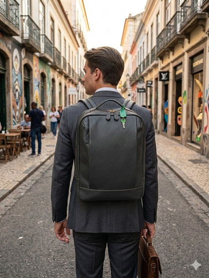 Mochila Cris | Em couro legítimo premium