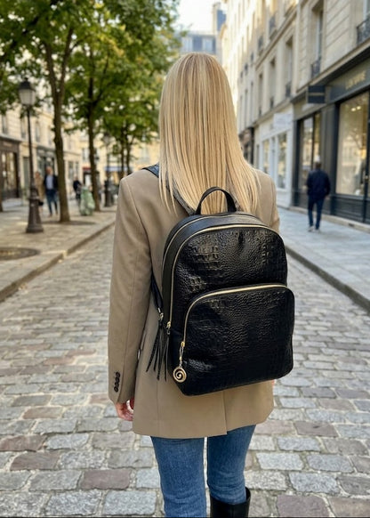 Mochila Tamires | Em couro legítimo premium
