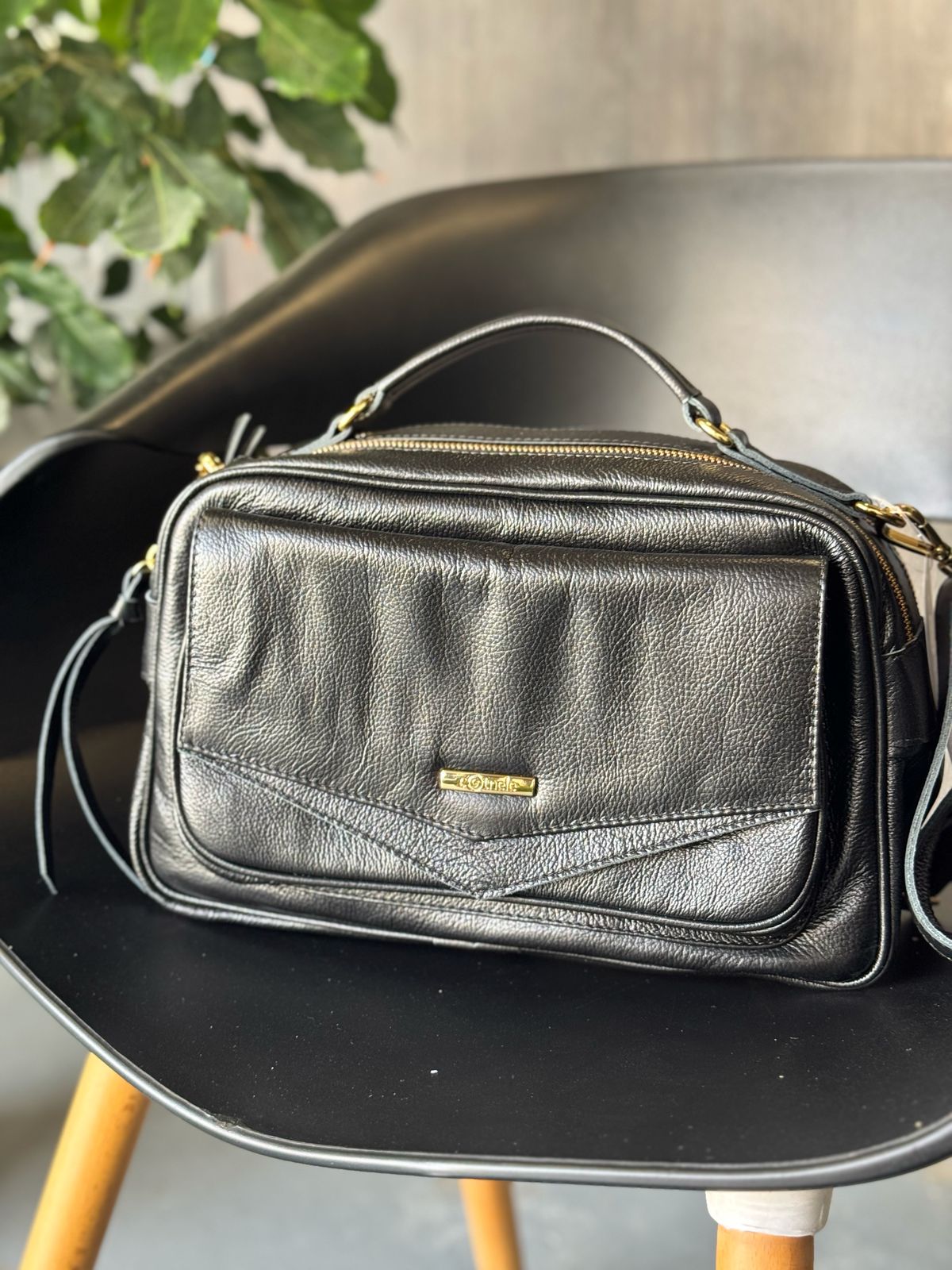 Bolsa Helena | Em couro legítimo premium