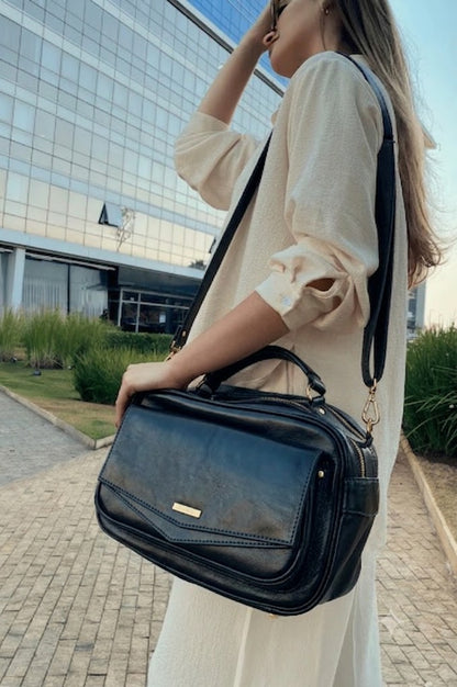 Bolsa Helena | Em couro legítimo premium