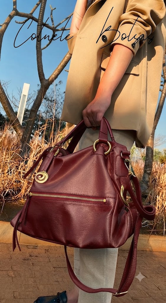 Bolsa Dani | Em couro legítimo premium