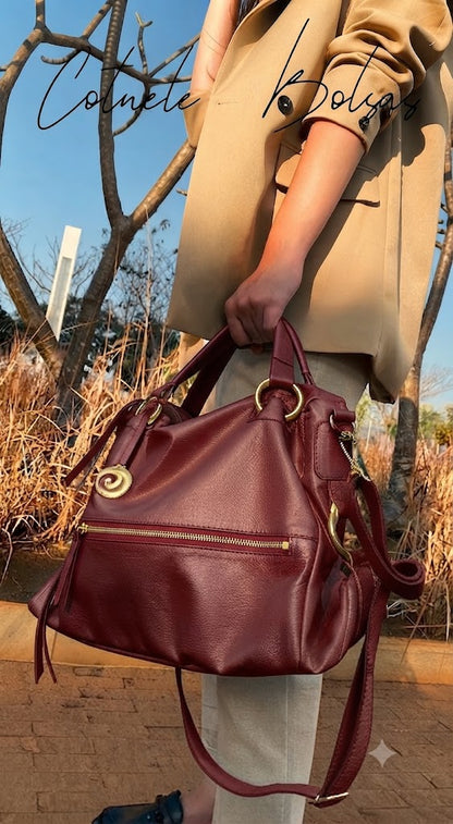 Bolsa Dani | Em couro legítimo premium