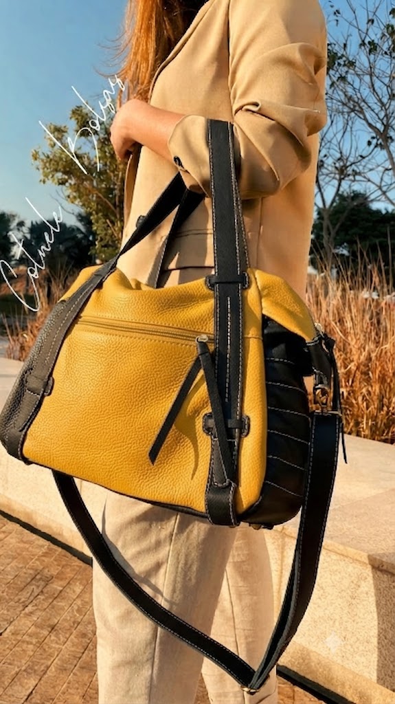 Bolsa Tonia | Em couro legítimo premium