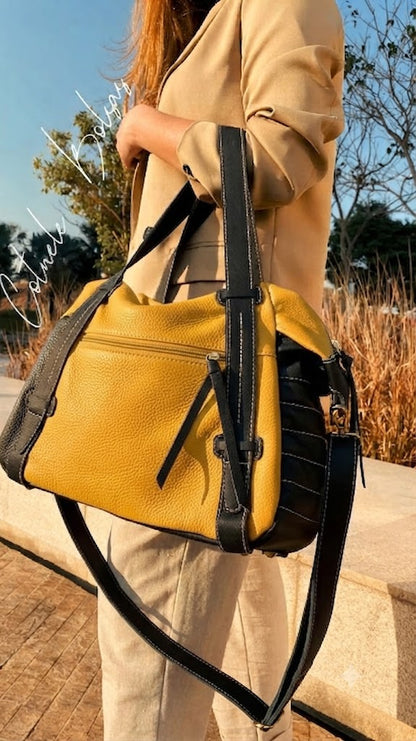 Bolsa Tonia | Em couro legítimo premium