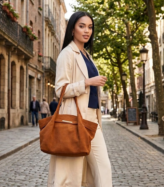 Bolsa Flávia| Em couro legítimo premium