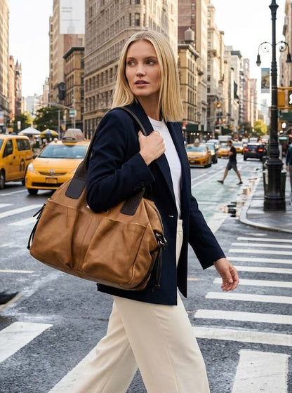 Bolsa Angélica | Em couro legítimo premium
