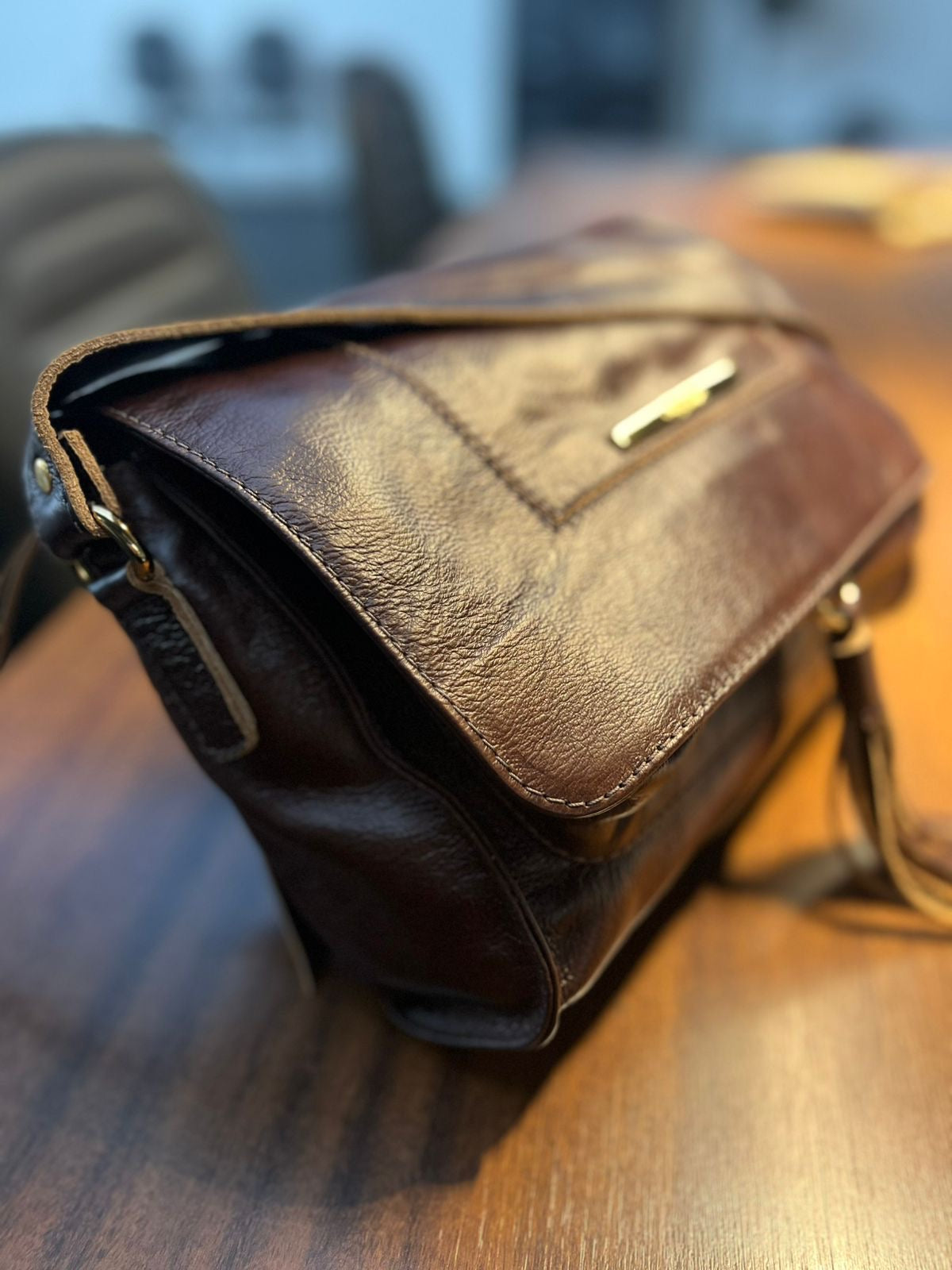 Bolsa Bárbara | Em couro legítimo premium