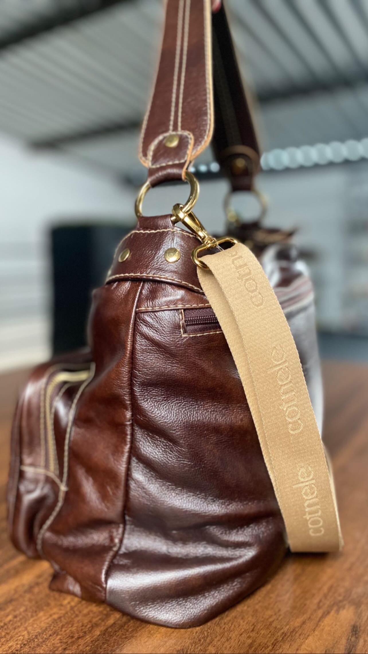 Bolsa Ester | Em couro legítimo premium