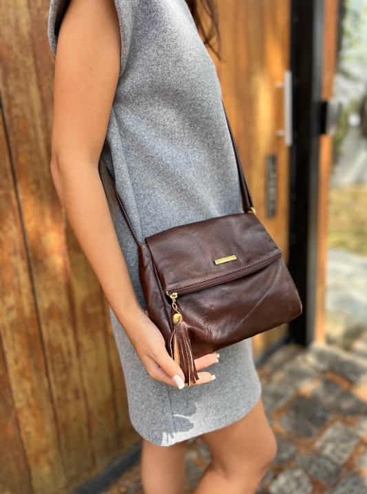 Bolsa Marisa | Em couro legítimo premium
