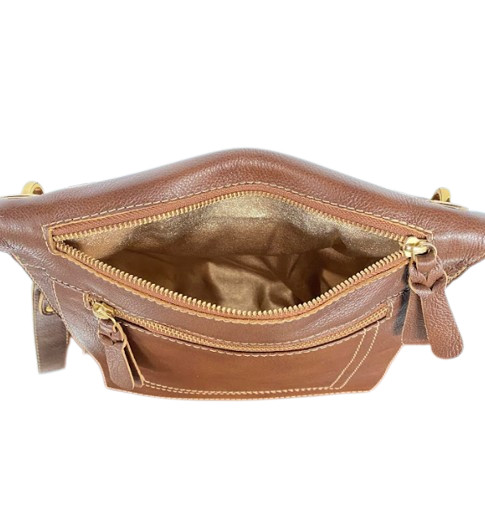 Bolsa Greta | Em couro legítimo premium