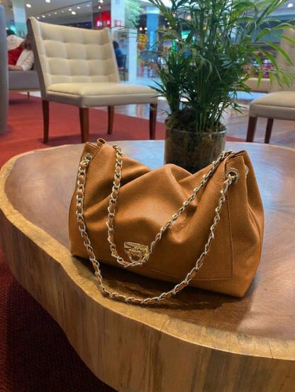 Bolsa Alana | Em couro legítimo premium
