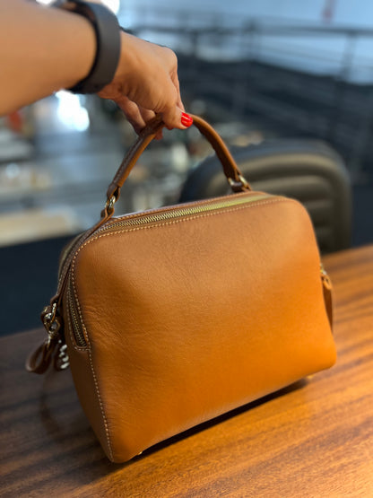 Bolsa Vilma | Em couro legítimo premium