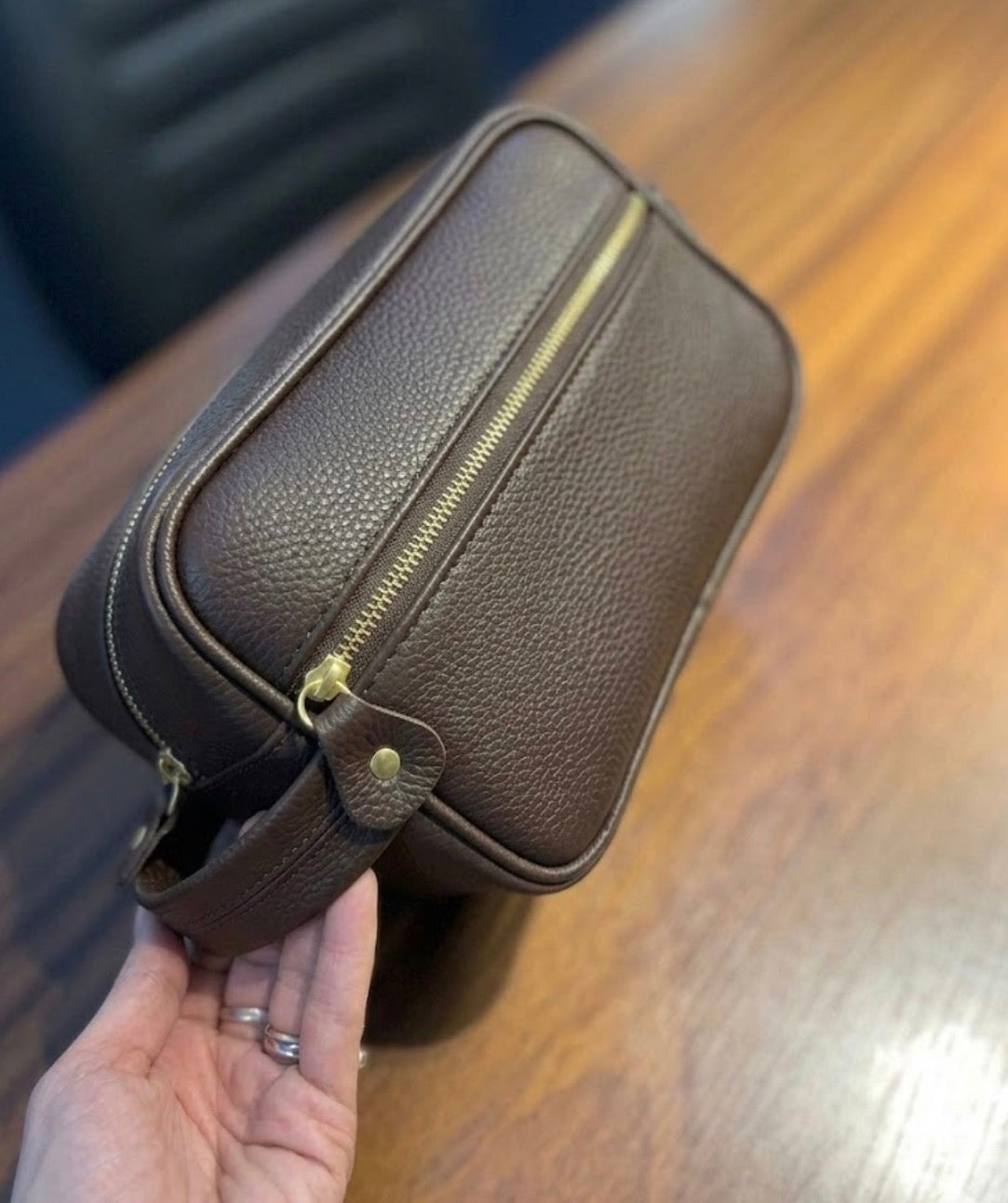 Necesser Sasha | Em couro legítimo premium