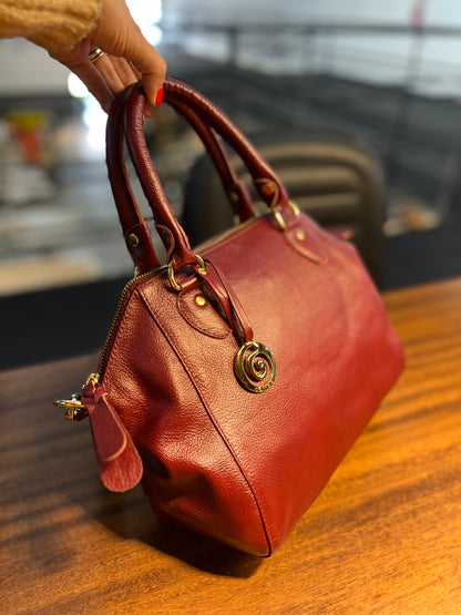 Bolsa Priscila | Em couro legítimo premium