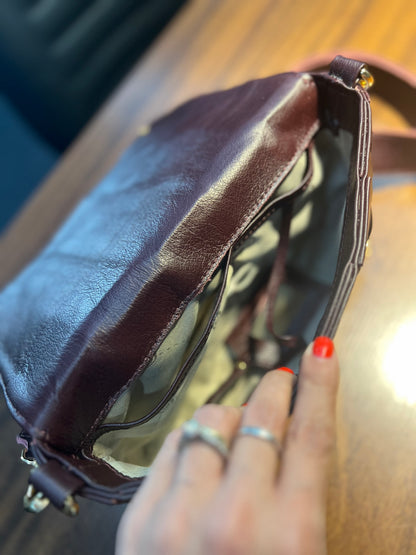 Bolsa Nayara | Em couro legítimo premium