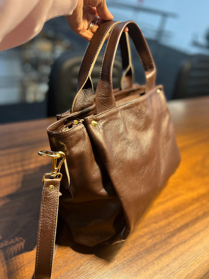 Bolsa Paola | Em couro legítimo premium