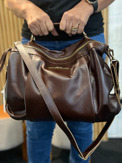 Bolsa Fatima | Em couro legítimo premium