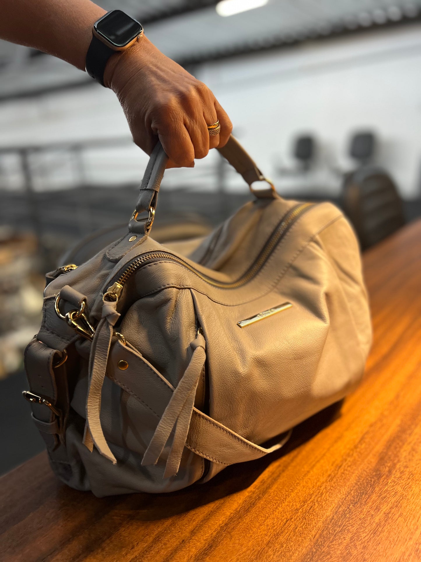 Bolsa Fatima | Em couro legítimo premium