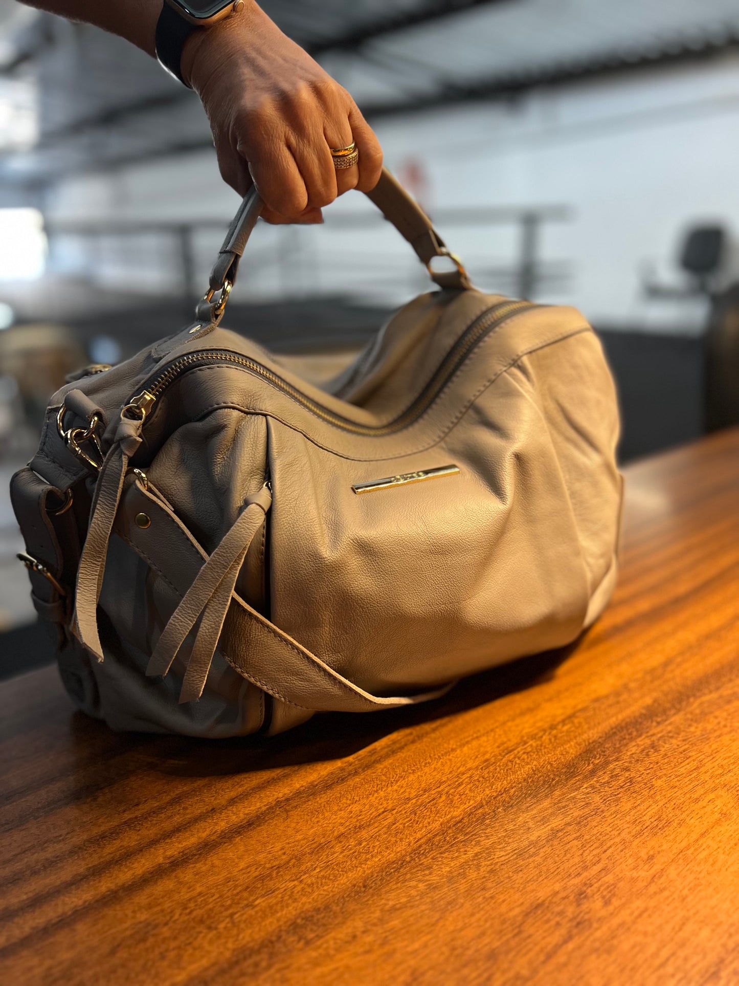 Bolsa Fatima | Em couro legítimo premium