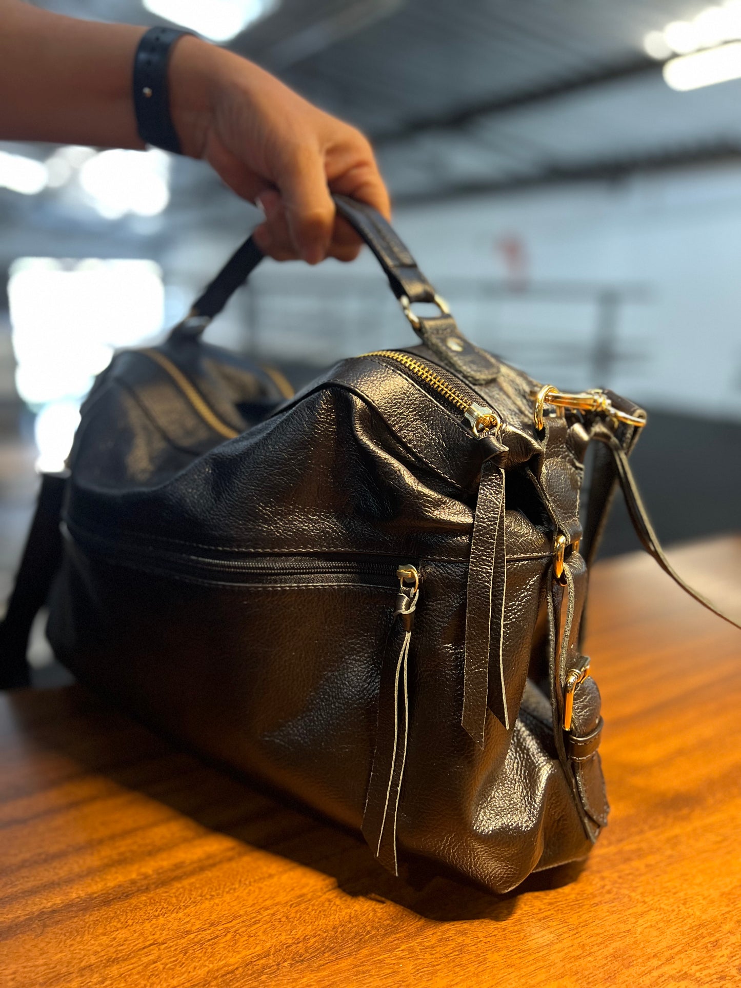 Bolsa Fatima | Em couro legítimo premium