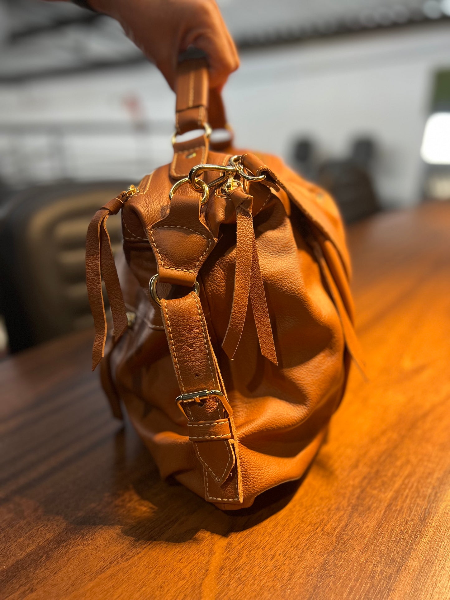 Bolsa Fatima | Em couro legítimo premium