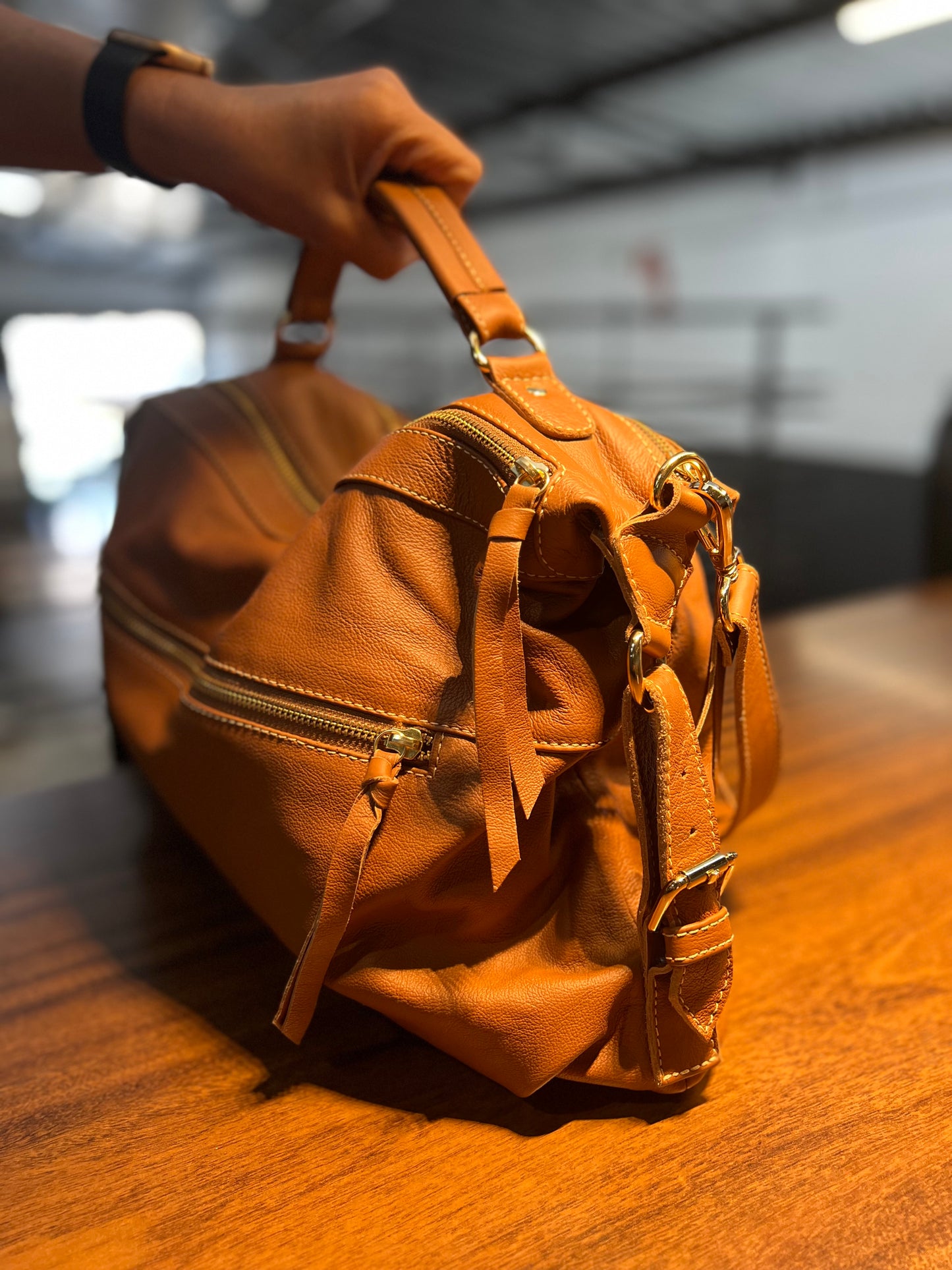 Bolsa Fatima | Em couro legítimo premium