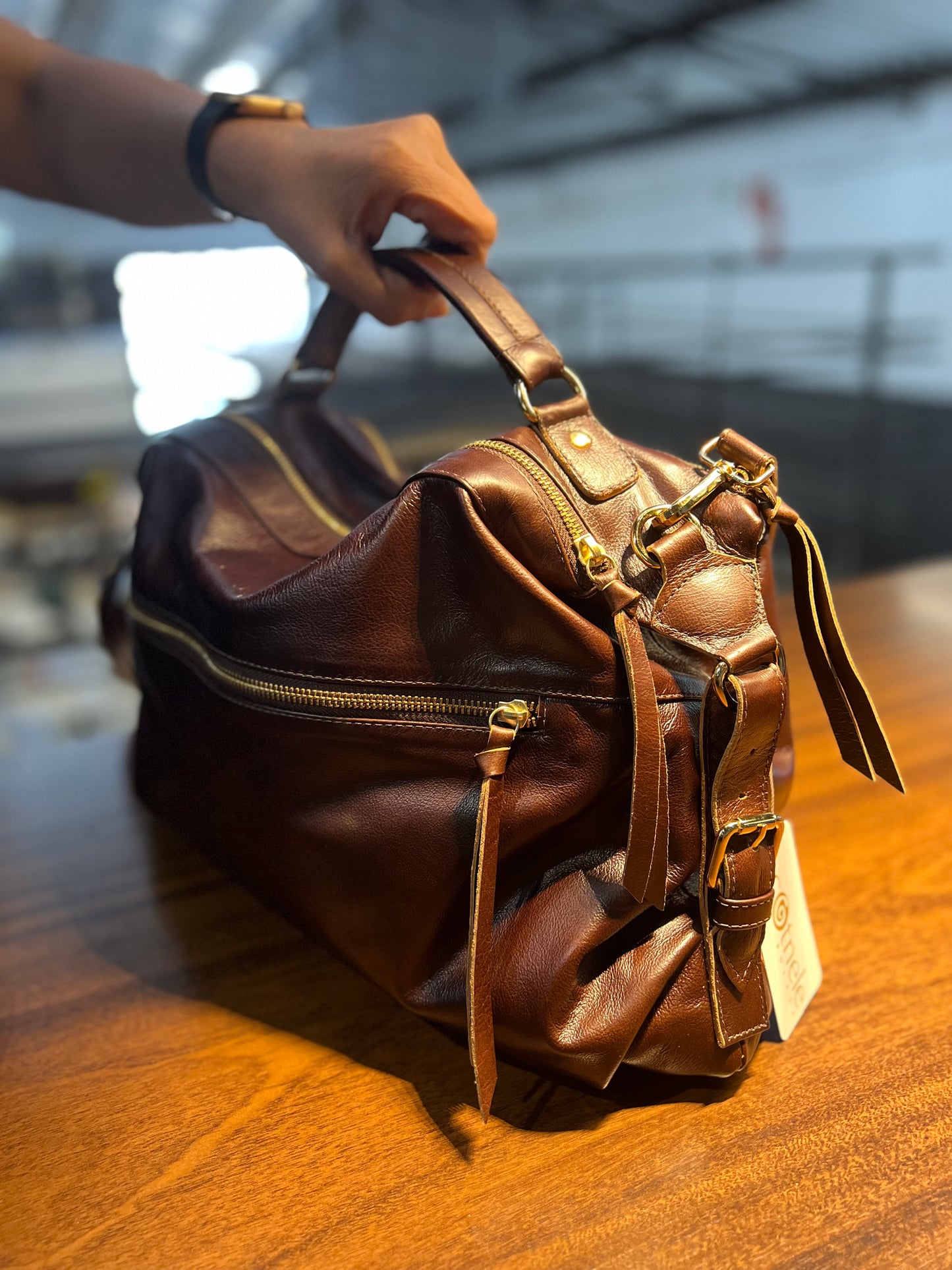 Bolsa Fatima | Em couro legítimo premium